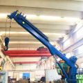 Marine deck crane 0.85T31M telescopic ship crane High efficiency of loading and unloading