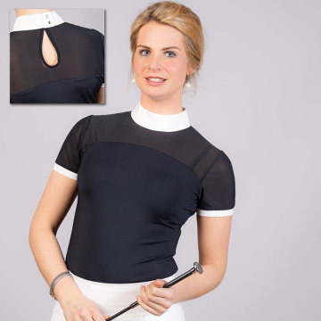 Aangepaste vrouwen tonen shirt paardensportwedstrijd tops