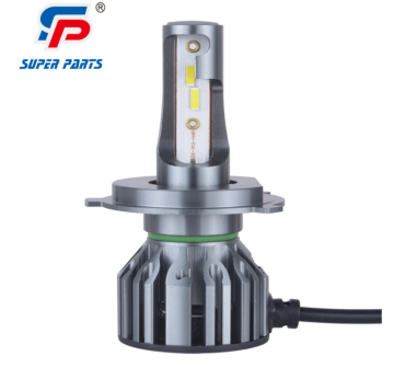 Car Headlight With Incandescent Bulbs