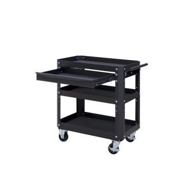 Black Utility Drawer Cart