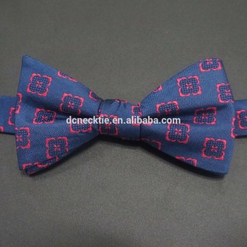 navy with flower famous for mens bow tie and pocket square
