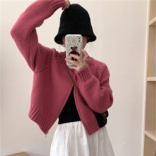 Custom High-Quality Women's Knitwear: Including Sweaters, Coats, Zipper Sweaters, and Knit Cardigans with Long Sleeve Tops