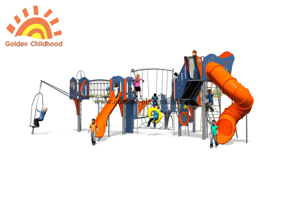 Mutiplay Outdoor Plastic Climbing Slide Equipment