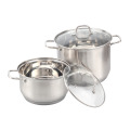 Stainless Steel Cooking Stock Pot with Lid