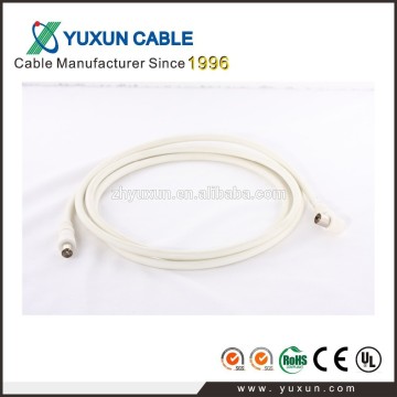 TV antenna cable RG6 with TV male connector
