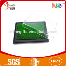 Green ink pads for office