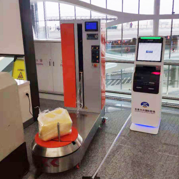 Airport luggage wrapping machine baggage wrapping machine