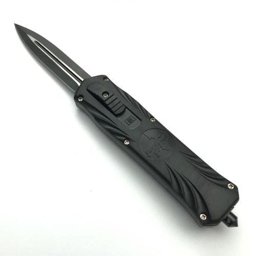 Coltello tascabile a stiletto Microtech con rilascio a pulsante