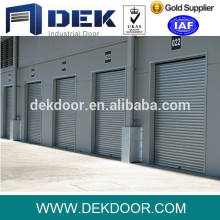 finished surfacing Industrial Position roller door automatic Open