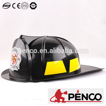 Plastic toy fire helmet