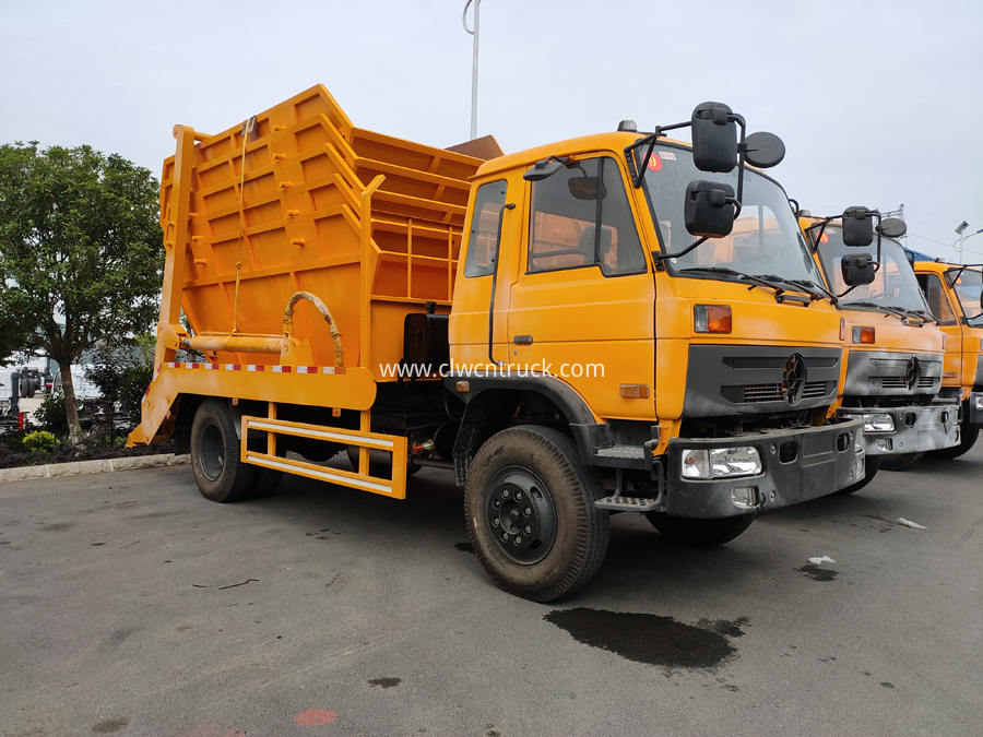 rubbish skip truck