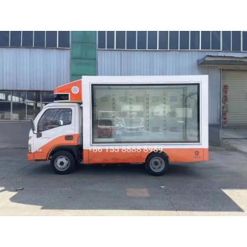 Caminhão de anúncios ao ar livre de tela de outdoor Yuejin 4x2