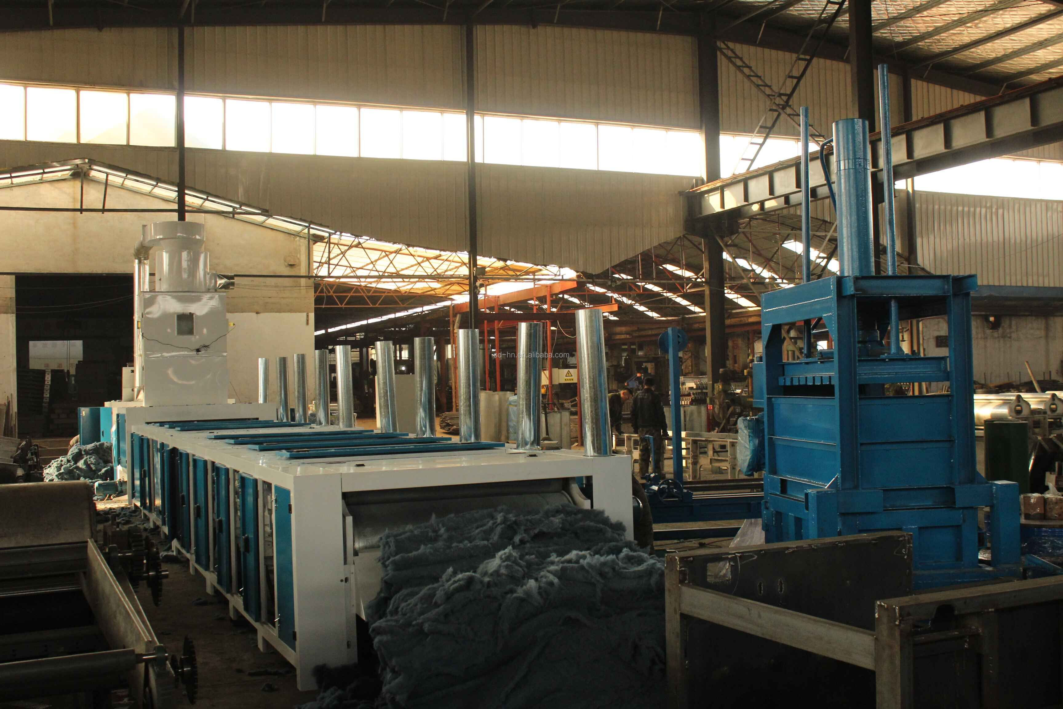Waste Recycling Machine for Textile Garment Fine Textile fabric recycle