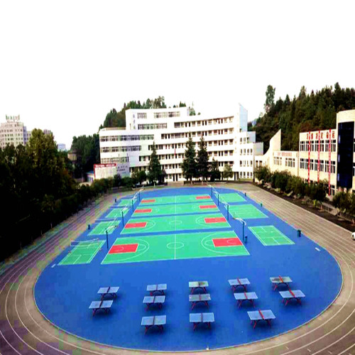 Modular PP Interlocking Court Tiles Basketball Court Tiles