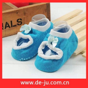 Colorful 100 Cotton Childrens Skid Resistance China Sock