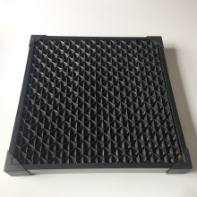 Air conditioning removable cooling tower inlet louvers