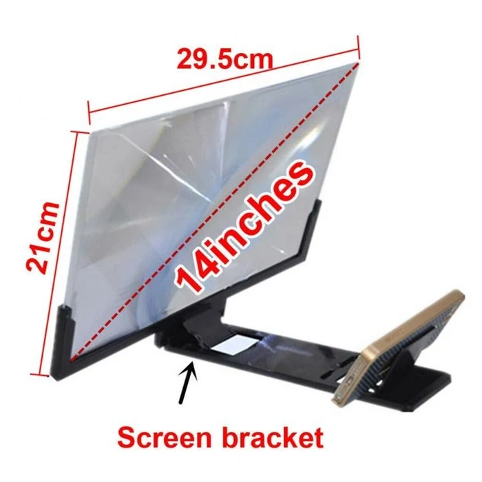 F3 14inches Magnifying Projector Mobile Phone Screen Enlarger