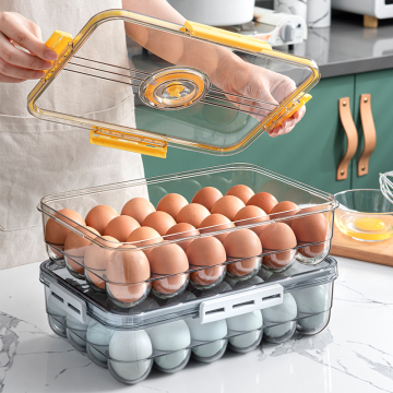Transparent Beauty Egg Stackable Lunch Fresh Box