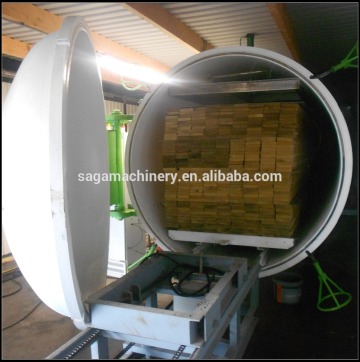 Fast and energy saving wood drying machine