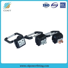 Insulation piercing ground clip clamp