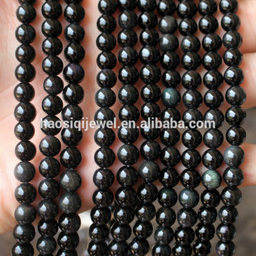 Alibaba trade assurance loose beads natural obsidian stone obsidian rock for sale