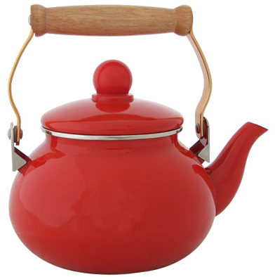 Round Enamel Kettle