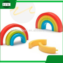 private label mini multi color rainbow highlighter pen