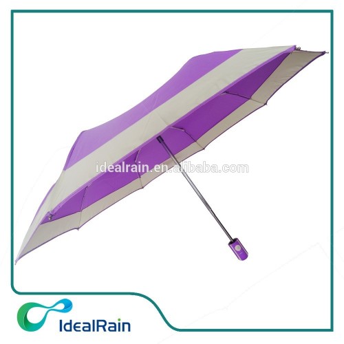 high quality folding bright colored windproof umbrella, automatic umbrella