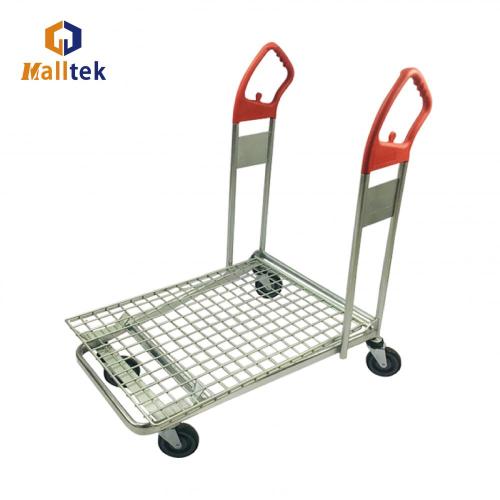 U Shape Platform Warehouse Trolley