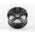 LC1005 Gloss Black Machine Face Car Wheel fälgar