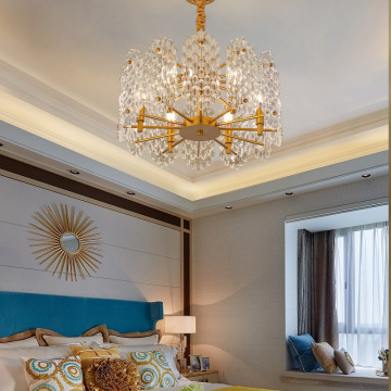 LEDER Crystal Ceiling Contemporary Chandeliers