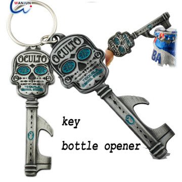 metal key chain can bottle opener