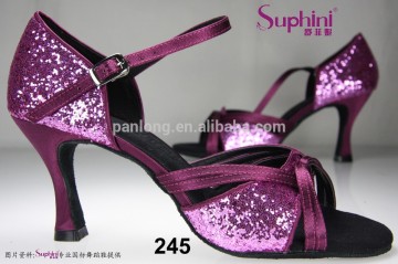 High Quality Sparkle Lady Salsa Dance Shoe 245