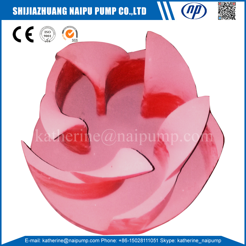 Naipu FAHF6056QU1A05 Horizontal Froth Slurry Pump Impeller