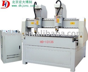 HD-1313S Two heads wood CNC router cutting and engraving machine