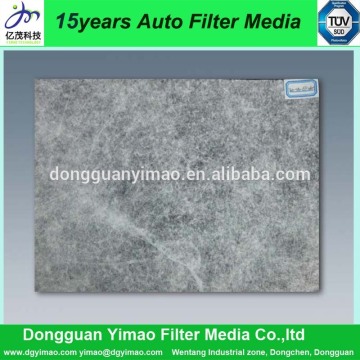 Antibacterial dust filter felt for dust collection