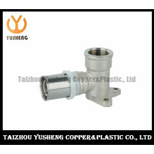 Female Forged Brass and Stainless Steel Press Pipe Fittings (YS3212)