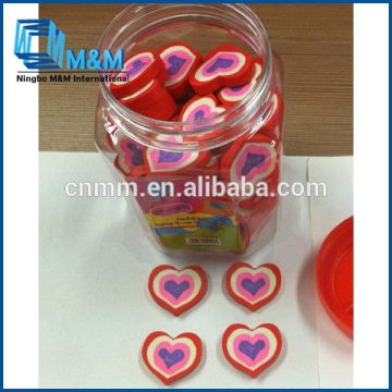 Heart Shaped Eraser Heart Shaped Eraser