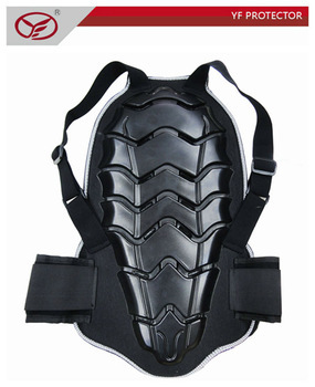 Skiing Back Protector Waist Support Professional Roller Ski Back Protection Armor Double Protection