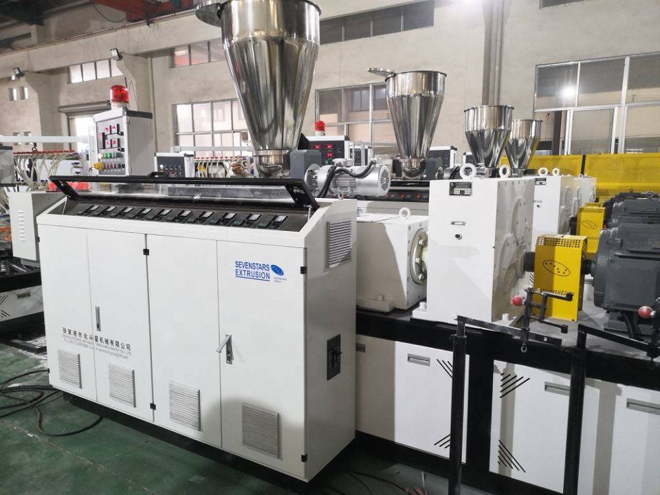 PVC Ceiling Wall Panel Extrusion Line PVC Ceiling Wall Panel Extrusion Line