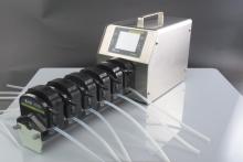 Multichannel Peristaltic Pump For Transferring Liquid