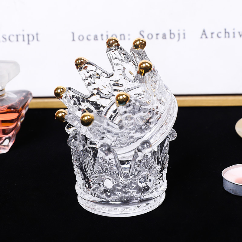 Класічны трымальнік для свечак чыстая пустая бутэлька, індывідуальная