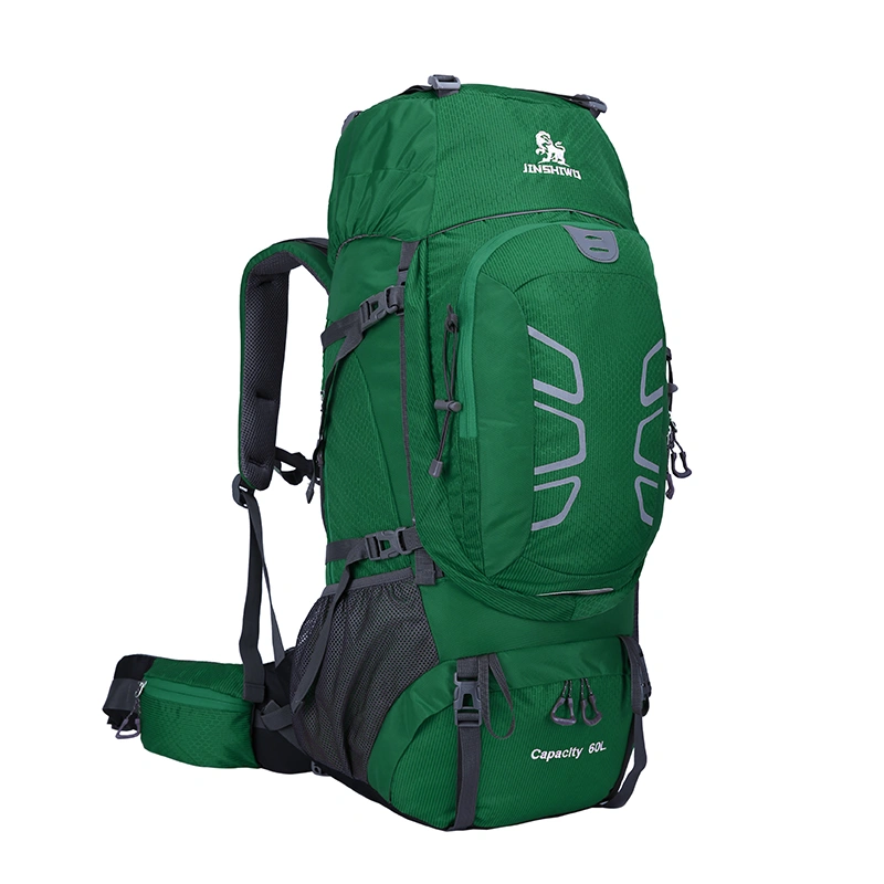 Large 60L Lightweight Climbing Backpack Hiking Rucksack Backpack with Detachable Back