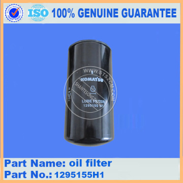 WA380-3 oil filter 1295155H1 komatsu excavator spare parts
