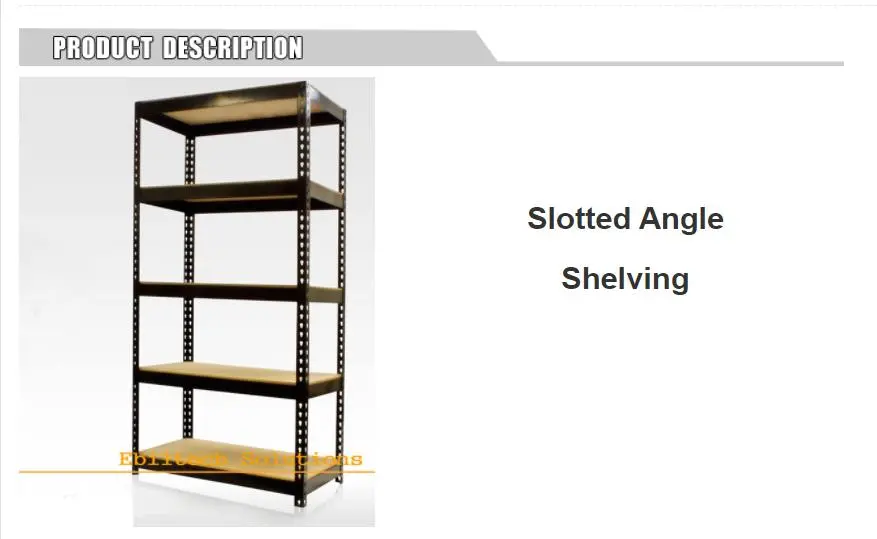 Light Duty Rack for Industrial Storage Solutions Without Bolts