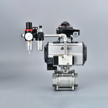 Threaded Cap Straight Through Ball Valves