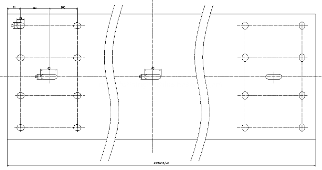 Two wave highway guardrail production making forming line (2)