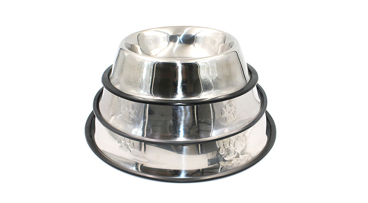 Wholesale Custom Cat Water Stainless Steel Pet Food Bowl for Dogs