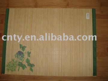 Printed Bamboo Dining Table Mat