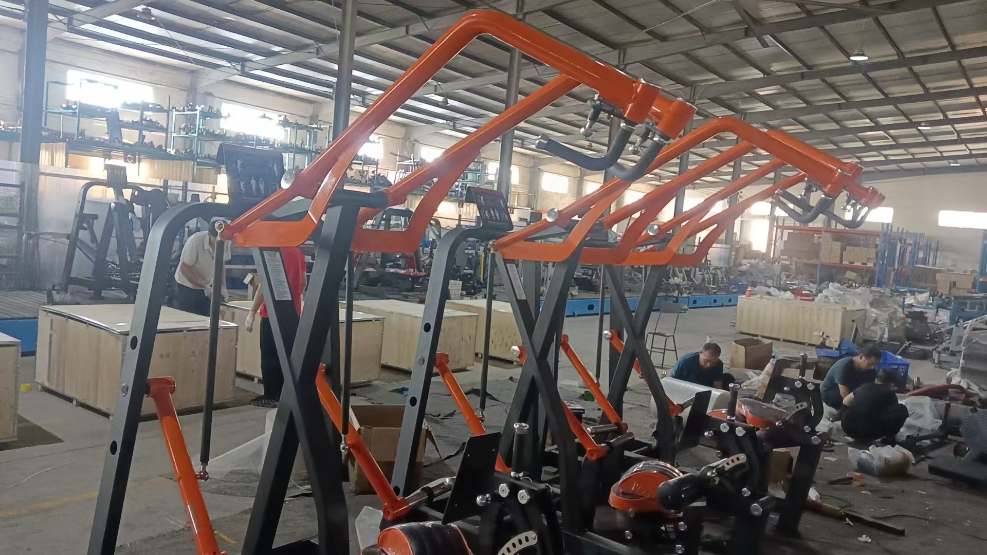 Ganas pre-shipment test assembly ensuring zer Ganas pre-shipment test assembly ensuring zer